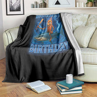 Bruh Its My Birthday Throw Blanket Italian Brainrot Meme Birthday Kids Family Party Bday - Wonder Print Shop