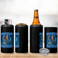 Bruh Its My Birthday 4 in 1 Can Cooler Tumbler Italian Brainrot Meme Birthday Kids Family Party Bday - Wonder Print Shop