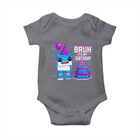 Bruh Its My Birthday Baby Onesie Italian Brainrot Meme Family Party Bday Los Tralaleritos - Wonder Print Shop