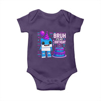 Bruh Its My Birthday Baby Onesie Italian Brainrot Meme Family Party Bday Los Tralaleritos - Wonder Print Shop
