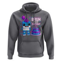Bruh Its My Birthday Hoodie Italian Brainrot Meme Family Party Bday Los Tralaleritos - Wonder Print Shop