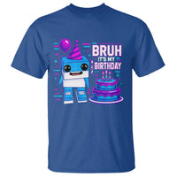 Bruh Its My Birthday T Shirt Italian Brainrot Meme Family Party Bday Los Tralaleritos - Wonder Print Shop
