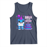 Bruh Its My Birthday Tank Top Italian Brainrot Meme Family Party Bday Los Tralaleritos - Wonder Print Shop