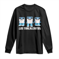 Italian Brainrot Meme Shark Long Sleeve Shirt Tralalero Tralala Los Tralaleritos Funny Animals