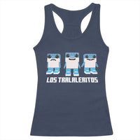 Italian Brainrot Meme Shark Racerback Tank Top Tralalero Tralala Los Tralaleritos Funny Animals