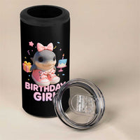Birthday Girl 4 in 1 Can Cooler Tumbler Italian Brainrot Meme Party Funny Las Tralaleritas - Wonder Print Shop