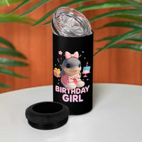 Birthday Girl 4 in 1 Can Cooler Tumbler Italian Brainrot Meme Party Funny Las Tralaleritas - Wonder Print Shop