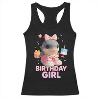 Birthday Girl Racerback Tank Top Italian Brainrot Meme Party Funny Las Tralaleritas - Wonder Print Shop