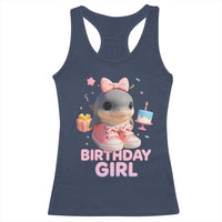 Birthday Girl Racerback Tank Top Italian Brainrot Meme Party Funny Las Tralaleritas - Wonder Print Shop