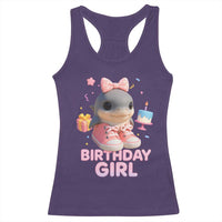 Birthday Girl Racerback Tank Top Italian Brainrot Meme Party Funny Las Tralaleritas - Wonder Print Shop