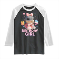 Birthday Girl Raglan Shirt Italian Brainrot Meme Party Funny Las Tralaleritas - Wonder Print Shop