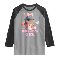 Birthday Girl Raglan Shirt Italian Brainrot Meme Party Funny Las Tralaleritas - Wonder Print Shop