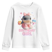 Birthday Girl Youth Sweatshirt Italian Brainrot Meme Party Funny Las Tralaleritas - Wonder Print Shop