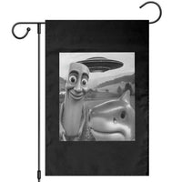 Funny Italian Brainrot Meme Garden Flag Funny Tung Tung Tung Sahur Tralalero Tralala Selfie