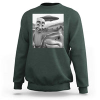 Funny Italian Brainrot Meme Sweatshirt Funny Tung Tung Tung Sahur Tralalero Tralala Selfie