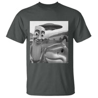 Funny Italian Brainrot Meme T Shirt Funny Tung Tung Tung Sahur Tralalero Tralala Selfie