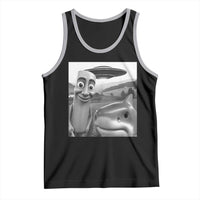 Funny Italian Brainrot Meme Tank Top Funny Tung Tung Tung Sahur Tralalero Tralala Selfie