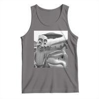 Funny Italian Brainrot Meme Tank Top Funny Tung Tung Tung Sahur Tralalero Tralala Selfie