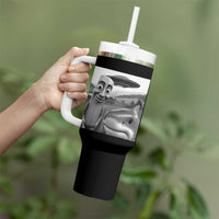 Funny Italian Brainrot Meme Tumbler With Handle Funny Tung Tung Tung Sahur Tralalero Tralala Selfie