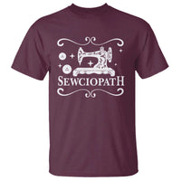 Sewing Lover T Shirt Sewciopath Quilter Gift