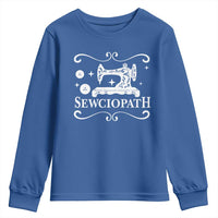 Sewing Lover Youth Sweatshirt Sewciopath Quilter Gift