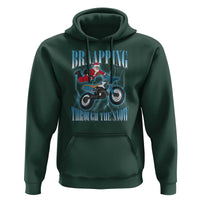 Dirt Bike Christmas Hoodie Brraaap Funny Motocross Biker Xmas Gift