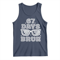 Bruh 67 Days of School Tank Top Funny Six Seven 6 7 Teen Gen Z Alpha Meme Teacher - Wonder Print Shop