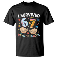 I Survived 67 Days of School Funny Six Seven Meme T Shirt - Wonder Print Shop
