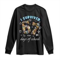 I Survived 67 Days of School Funny Six Seven Italian Brainrot Long Sleeve Shirt - Wonder Print Shop