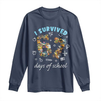 I Survived 67 Days of School Funny Six Seven Italian Brainrot Long Sleeve Shirt - Wonder Print Shop