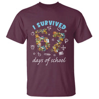 I Survived 67 Days of School Funny Six Seven Italian Brainrot T Shirt - Wonder Print Shop