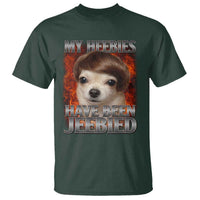 Chihuahua Funny Meme T Shirt My Heebies Have Been Jeebied Bootleg - Wonder Print Shop