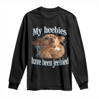 Funny Chihuahua Meme Long Sleeve Shirt My Heebies Have Been Jeebied Bootleg - Wonder Print Shop