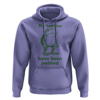 Funny Frog Hoodie My Heebies Have Been Jeebied Weirdcore Meme - Wonder Print Shop