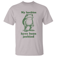 Funny Frog T Shirt My Heebies Have Been Jeebied Weirdcore Meme - Wonder Print Shop