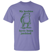 Funny Frog T Shirt My Heebies Have Been Jeebied Weirdcore Meme - Wonder Print Shop