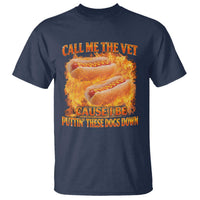 Funny Hard Hot Dog Meme T Shirt Call Me The Vet Cause I Be Bootleg - Wonder Print Shop