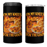 Funny Crab Rangoon Meme 4 in 1 Can Cooler Tumbler Vintage 90s Style On My Knees Bootleg Graphic - Wonder Print Shop