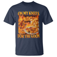 Funny Crab Rangoon Meme T Shirt Vintage 90s Style On My Knees Bootleg Graphic - Wonder Print Shop