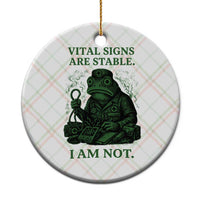 Frog Medic Ceramic Ornament Funny Animal EMT Emergency Health Workers