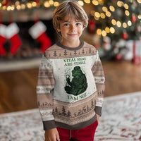 Frog Medic Ugly Christmas Sweater Funny Animal EMT Emergency Health Workers