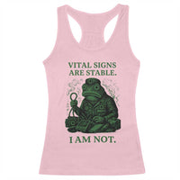 Frog Medic Racerback Tank Top Funny Animal EMT Emergency Health Workers