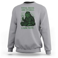 Frog Medic Sweatshirt Funny Animal EMT Emergency Health Workers