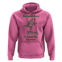 Sometimes I Just Be Fartin Hoodie Vintage 90s Funny Frog Meme Unhinged Gag Gift - Wonder Print Shop