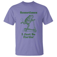 Sometimes I Just Be Fartin T Shirt Vintage 90s Funny Frog Meme Unhinged Gag Gift - Wonder Print Shop