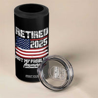Vintage Retired 2025 4 in 1 Can Cooler Tumbler Not My Problem Anymore American Flag TS10