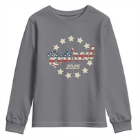 Retired 2025 Youth Sweatshirt Retirement Gifts American Flag
