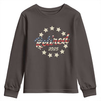 Retired 2025 Youth Sweatshirt Retirement Gifts American Flag