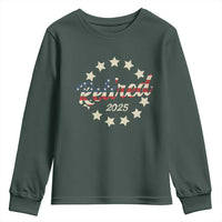 Retired 2025 Youth Sweatshirt Retirement Gifts American Flag