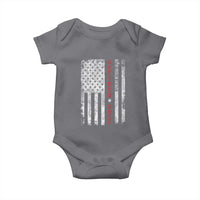 Retired 2025 Baby Onesie Vintage Old American Flag - Wonder Print Shop